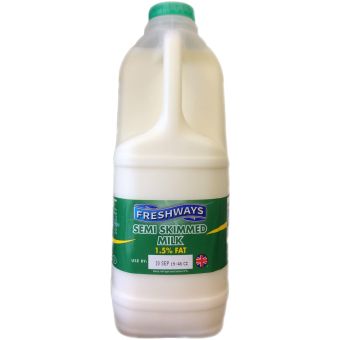 Freshways Semi Skimmed Milk-1x3L01